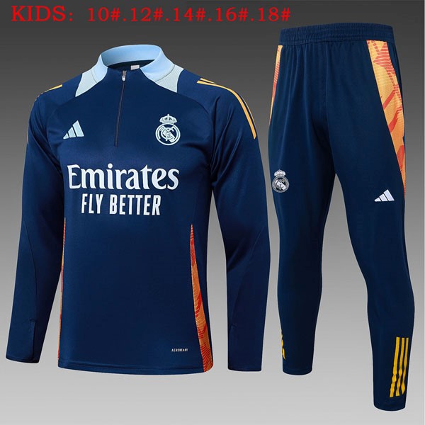 Ninos Sudadera De Training Real Madrid 2025/26 Azul 8